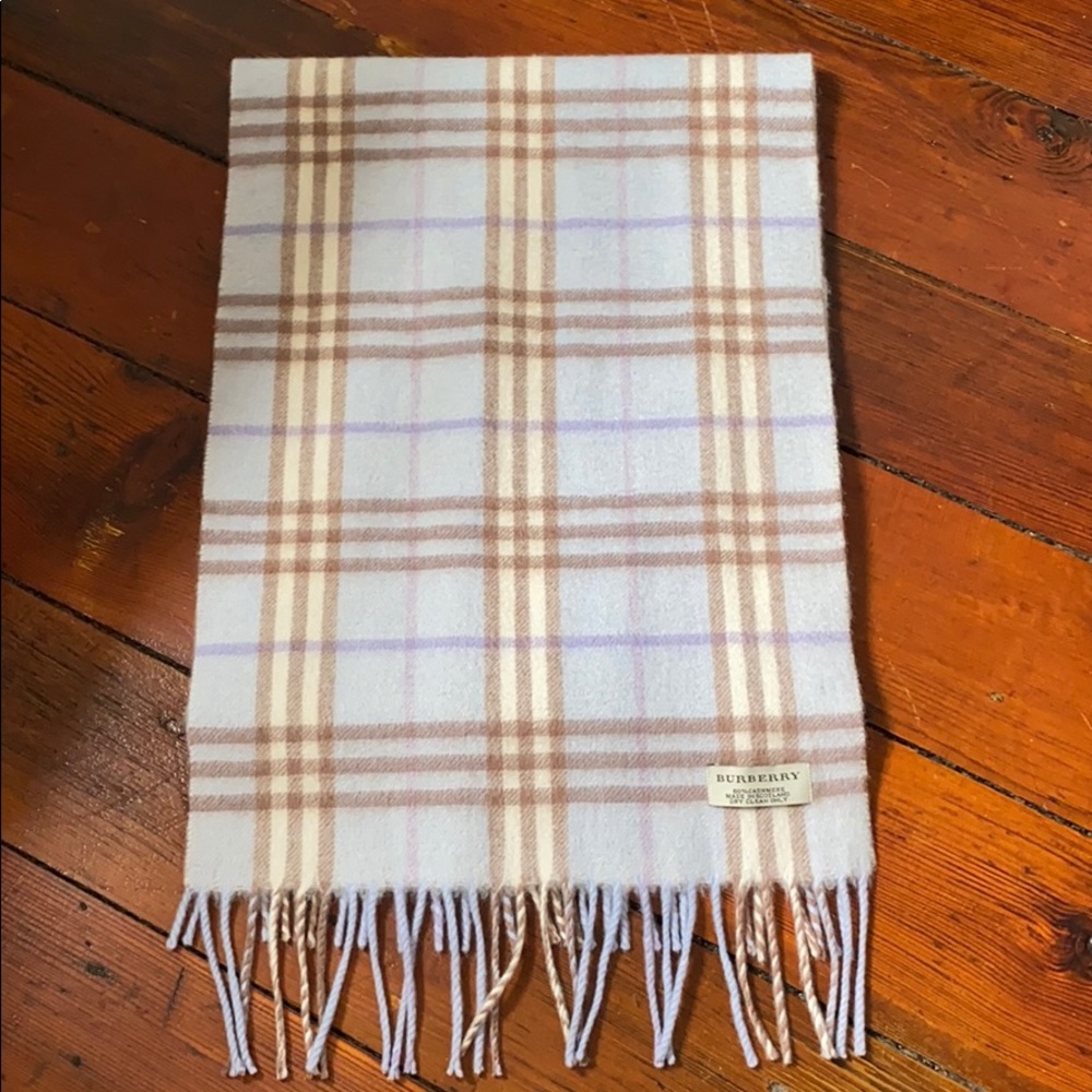 Burberry Cashmere Scarf RARE